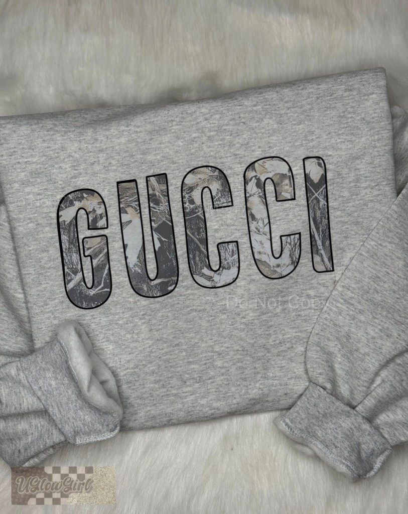 *preorder* Camo G Sweater