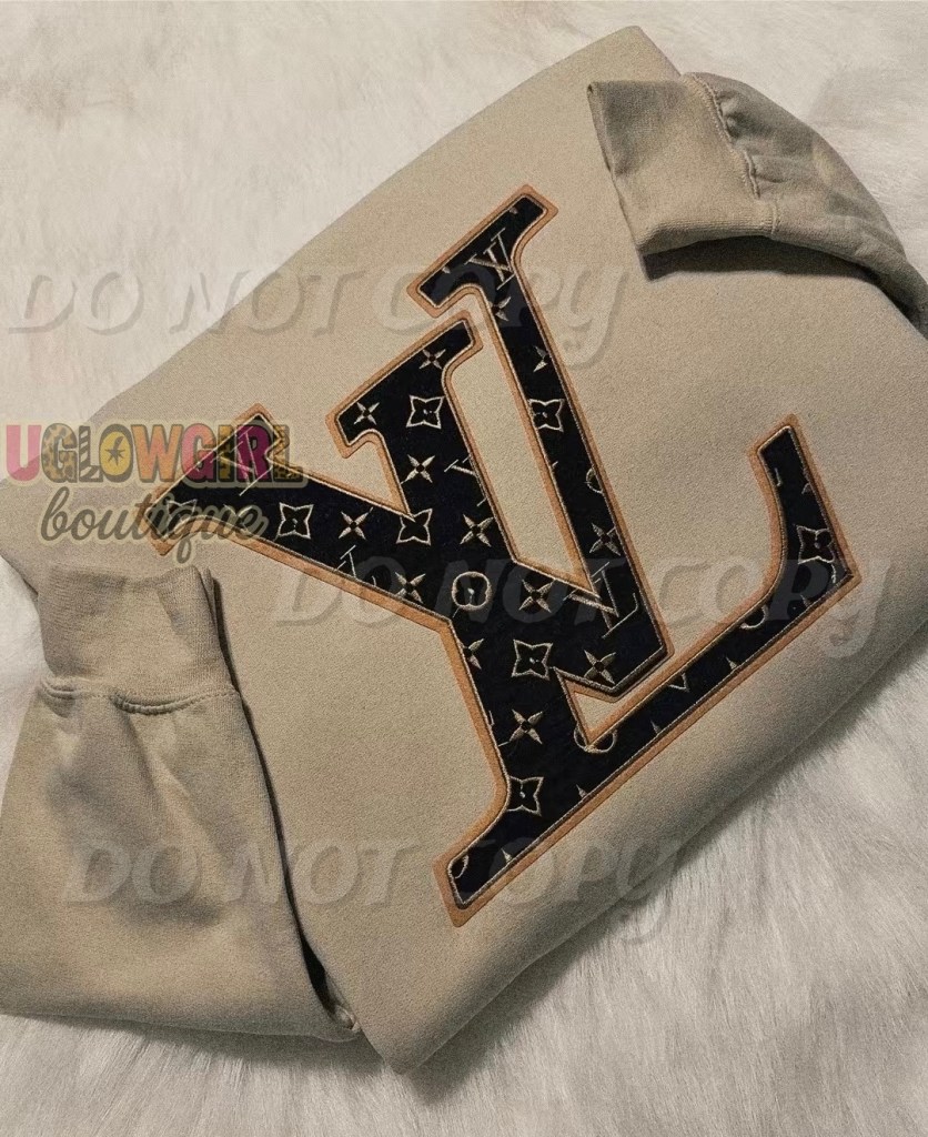 *preorder* Patched Tan Sweater