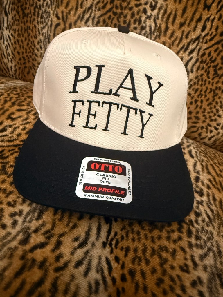 *instock* Embroidered Play Fetty Hat