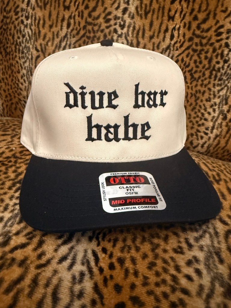 *instock* Embroidered Dive Bar Babe Hat