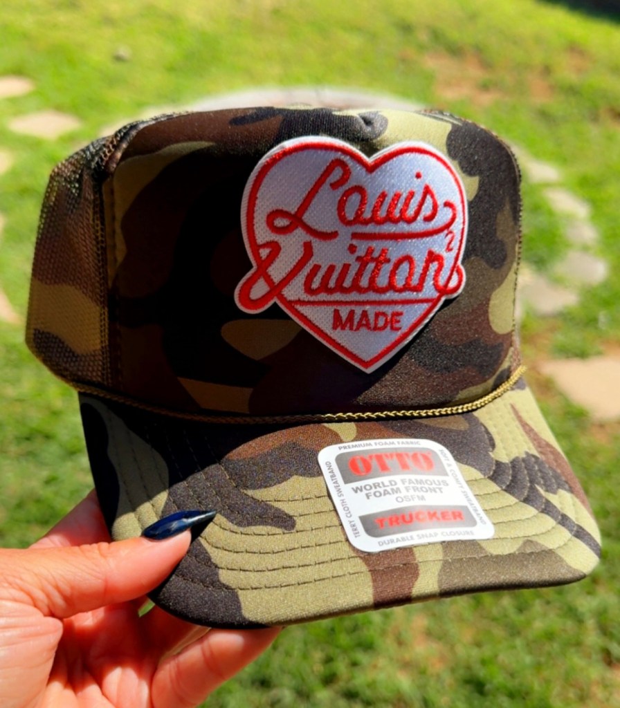 *instock* Patched Trucker Hat