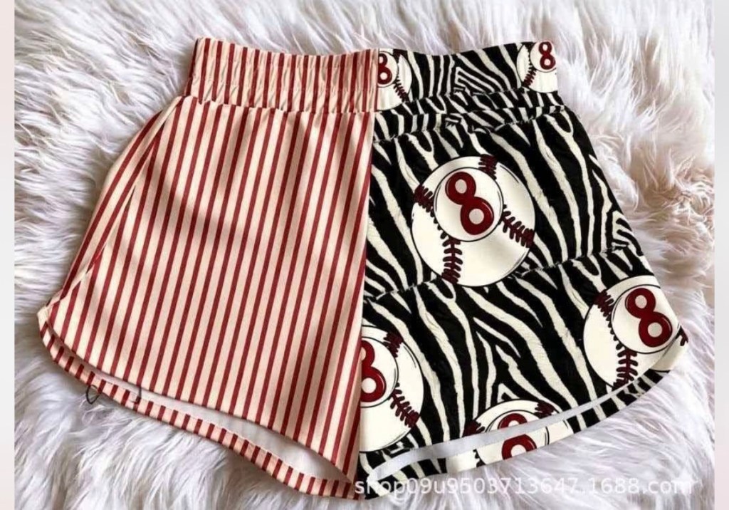*instock* Baseball Split Shorts