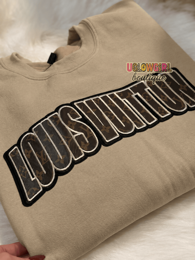 *preorder* Patched Sweater